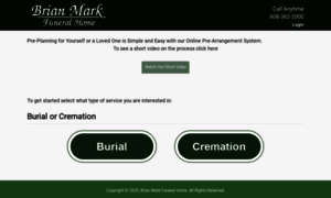 Brianmark.yourcremationarrangement.com thumbnail