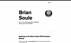 Briansoule.com thumbnail