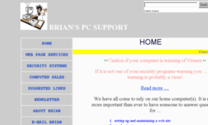 Brianspcsupport.ca thumbnail