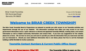 Briarcreektwp.org thumbnail