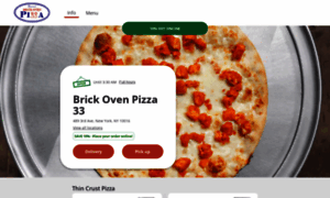 Brickovenpizza33ny.com thumbnail