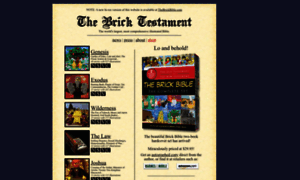 Bricktestament.com thumbnail
