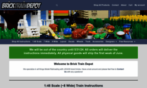 Bricktraindepot.com thumbnail