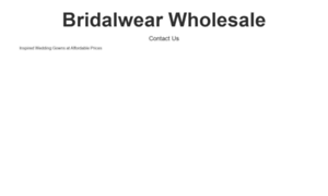 Bridalwearwholesale.com thumbnail