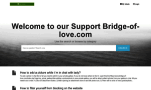 Bridge-of-love.ladesk.com thumbnail