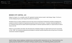 Bridgecitycap.com thumbnail