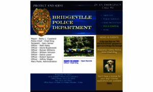 Bridgevillepd.com thumbnail