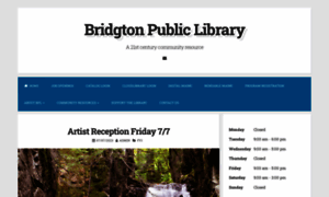 Bridgton.lib.me.us thumbnail