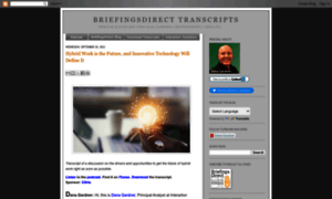 Briefingsdirecttranscriptsblogs.com thumbnail