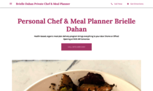 Brielle-dahan-private-chef-meal-panner.business.site thumbnail