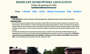 Briercliffhomeowners.com thumbnail