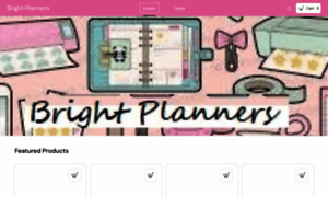 Bright-planners.creator-spring.com thumbnail