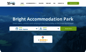 Brightaccommodationpark.com.au thumbnail