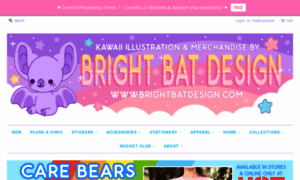 Brightbatdesign.com thumbnail