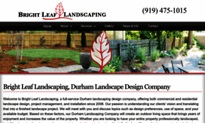 Brightleaflandscaping.com thumbnail