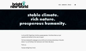 Brightnewworld.org thumbnail