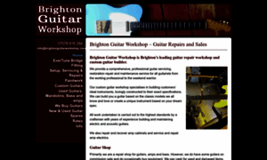 Brightonguitarworkshop.co.uk thumbnail