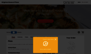 Brightonhouseofpizza.com thumbnail