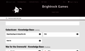 Brightrockgames.userecho.com thumbnail