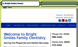 Brightsmilestexas.mydentalvisit.com thumbnail