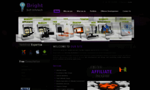 Brightsoftinfotech.com thumbnail