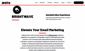 Brightwavemarketing.com thumbnail
