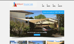 Brilliantshadesails.com.au thumbnail