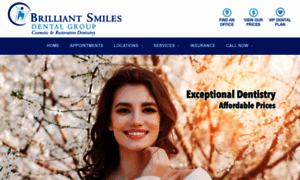 Brilliantsmilesdentalgroup.com thumbnail