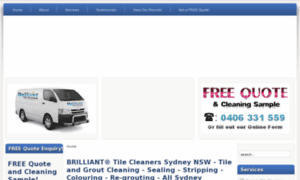 Brillianttilecleaners.com.au thumbnail