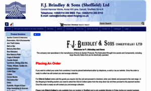 Brindley-steel-forging.co.uk thumbnail