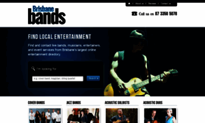 Brisbanebands.com.au thumbnail