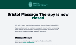 Bristolmassagetherapy.co.uk thumbnail