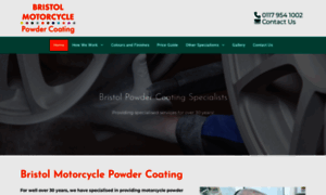 Bristolmotorcyclepowdercoating.co.uk thumbnail