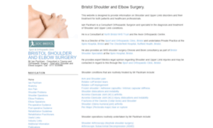 Bristolshoulderandelbowsurgery.co.uk thumbnail