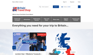 Britaintravelshop.com thumbnail