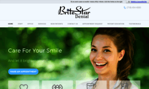 Britestardental.com thumbnail