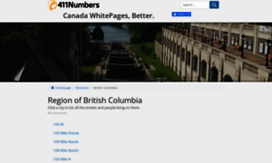 British-columbia.411numbers-canada.com thumbnail