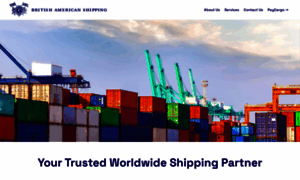 Britishamericanshipping.com thumbnail