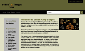 Britisharmybadges.com thumbnail