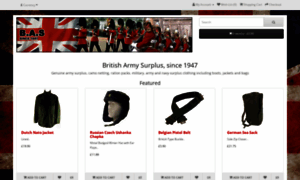 Britisharmysurplus.com thumbnail