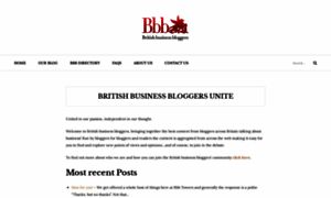 Britishbusinessbloggers.co.uk thumbnail