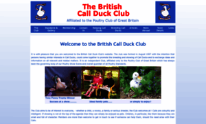 Britishcallduckclub.org.uk thumbnail