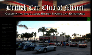 Britishcarclubofmiami.com thumbnail