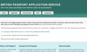 Britishpassport.org.uk thumbnail