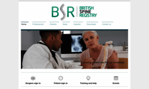 Britishspineregistry.com thumbnail