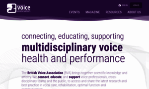 Britishvoiceassociation.org.uk thumbnail