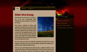 Britishwindenergy.co.uk thumbnail