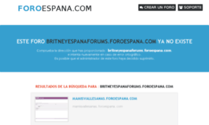 Britneyespanaforums.foroespana.com thumbnail