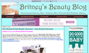 Britneysbeautyblog.com thumbnail