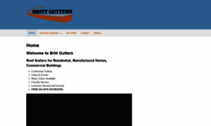 Brittgutters.com thumbnail